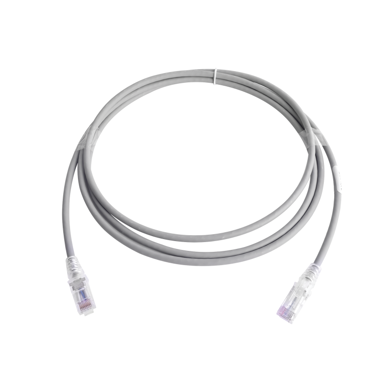 Cable de Parcheo  MC6 Modular Cat6 UTP CM/LS0H 7ft Gris Version Bulk