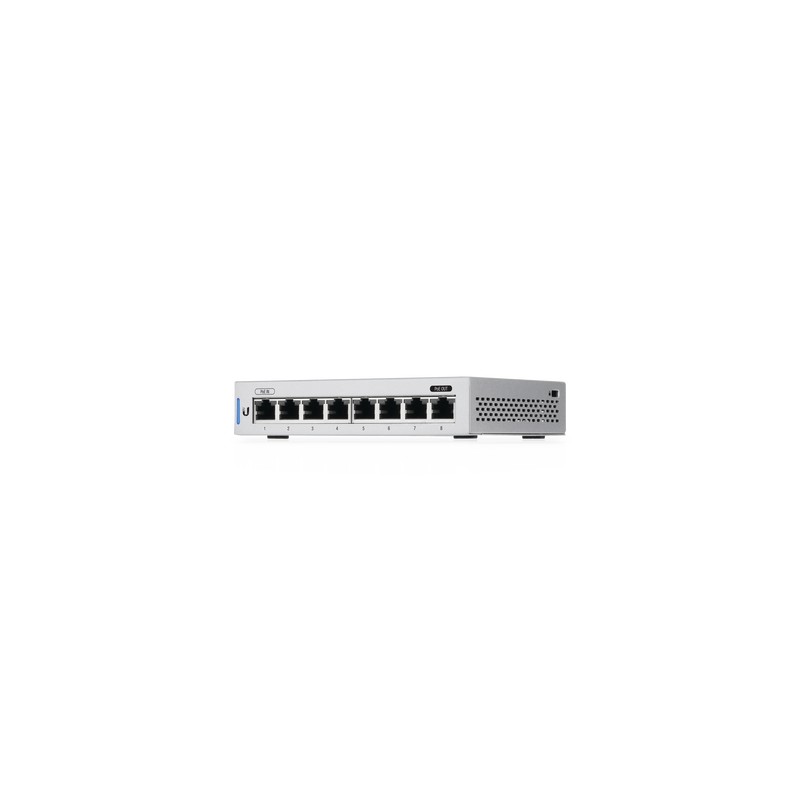 Switch UniFi Administrable capa 2 8 Ptos. Gigabit 7 Ethernet y 1 PoE Pasivo 48V