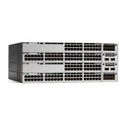 Switch Catalyst 9300L, 24 puertos Gigabit Ethernet, PoE+, 4 puertos SFP+ (4x 1G/10G) Network Essentials, Incluye cable CAB-TA-NA