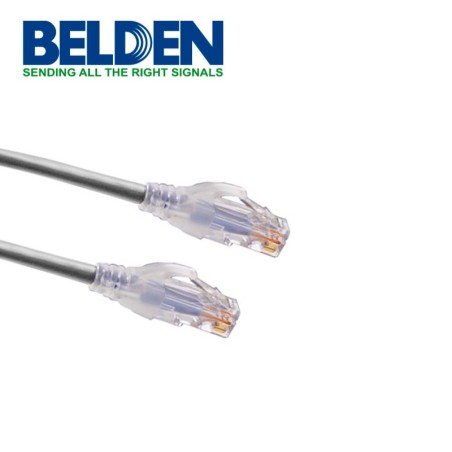 Cable Patch Cord UTP Belden Cat6 c601108007 2.1mts gris