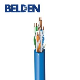 Cable utp industrial cat6+ belden 7953a 0061000 forro pvc negro cmx-ex