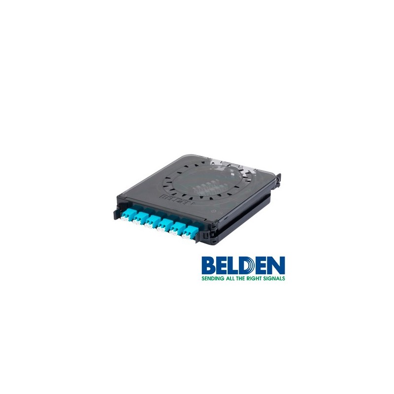 Cassete belden fc3x06ldfs 6 adaptadores lc 12 hilos multimodo om3