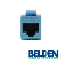 Conector modular jack rj45 cat6a belden ax102288 estilo keyconnect azu