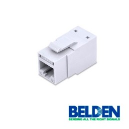 Conector modular jack rj45 cat6a revconnect belden rvamjkuew-s1 estilo