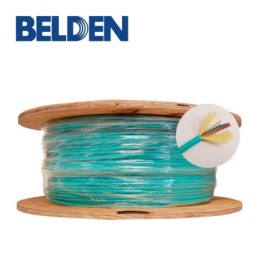 Fibra optica interior multimodo belden fi3d006r9 6hilos om3 aqua 4920