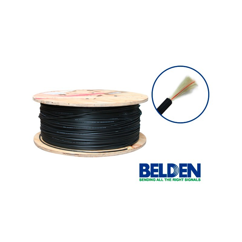 Fibra optica interior/exterior belden fd3d006r9 6hilos multimodo om3 1