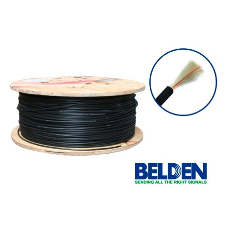 Fibra optica interior/exterior belden fd3d006r9 6hilos multimodo om3 1