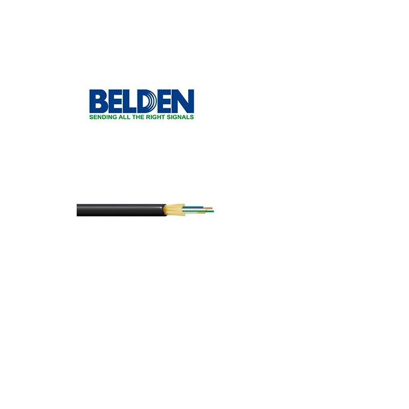 Fibra optica interior/exterior belden fd4d006r9 6hilos multimodo om4 n