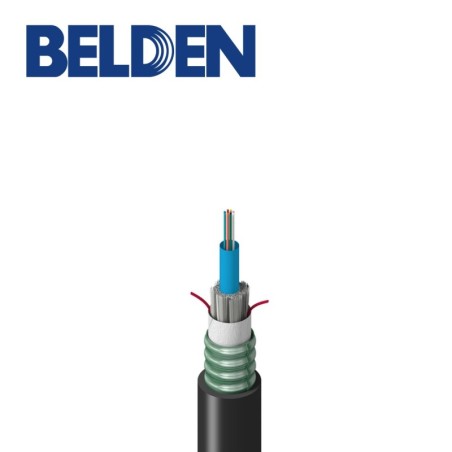 Fibra optica interior/exterior belden fs3c01260 12 hilos multimodo om3