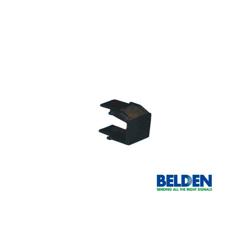 Inserto patch panel negro belden ax102263 1 pza