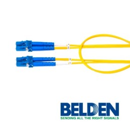 Jumper de fibra optica belden fpsldld003m forro pvc color amarillo fla