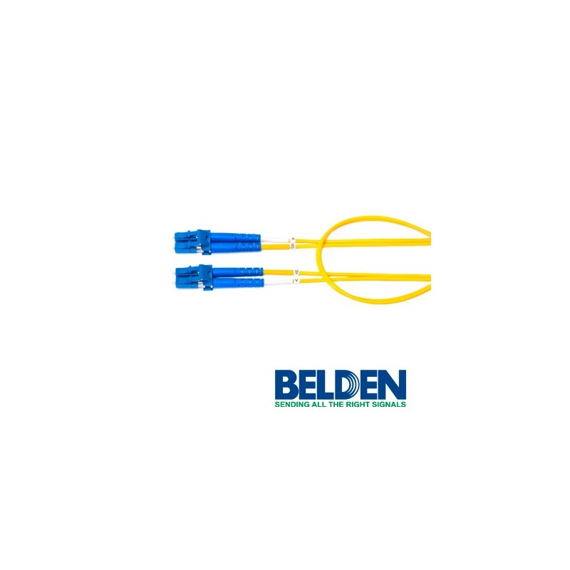 Jumper de fibra optica belden fpsldld003m forro pvc color amarillo fla