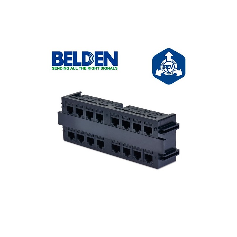 Modulo de terminacion revconnect rvaxctm16jbk bedlen montaje en pared