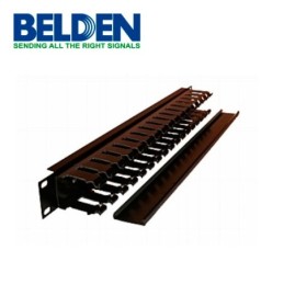 Organizador horizontal belden 9512-1901 1ur con tapa