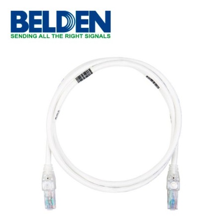 Patch cord traceable utp cat6 belden c6t1108007 2.1 mts gris