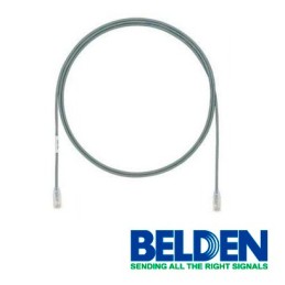 Patch cord utp cat6a belden cad1108010 forro pvc gris cmr-riser 4 pare