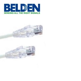 Patch cord utp cat6a belden cad1109007 forro pvc blanco cmr-riser 4 pa