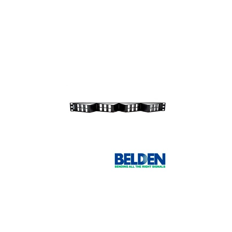 Patch panel angleflex belden ax103248 10gx/5e/6 24espacios 1u