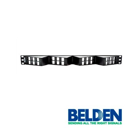 Patch panel angleflex belden ax103248 10gx/5e/6 24espacios 1u