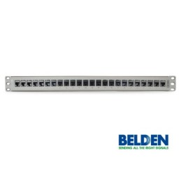 Patch panel belden ax103254 cat6a 24ptos 1u precargado 10gx titanium