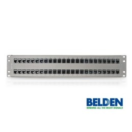 Patch panel belden ax103256 cat6a 48ptos 2u precargado 10gx titanium