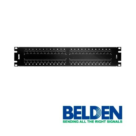 Patch panel belden ax103259 cat5e 48ptos 2u precargado