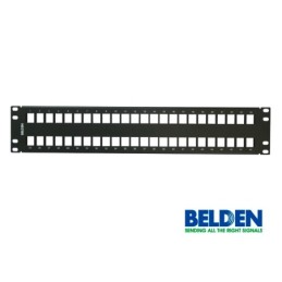 Patch panel modular belden ax103115 cat6/6a 48espacios 2ur