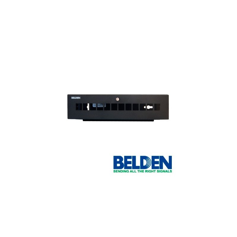 Patch panel modular belden ax107477 cat6a cat6 cat5e 12 puertos (vacio