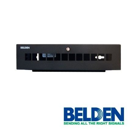 Patch panel modular belden ax107477 cat6a cat6 cat5e 12 puertos (vacio