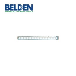 Patch panel modular blindado ax104563 belden 24 puertos 1 ur titanium