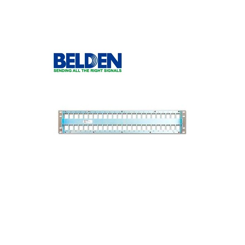 Patch panel modular blindado cat6a cat6 cat5e belden ax104564 48 puert