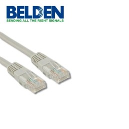 Patchcord utp cat5e belden c501108007 forro pvc gris cmr-riser 4 pares