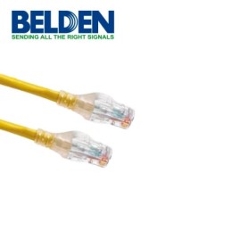 Patchcord utp cat6a belden ca21104004 forro pvc amarillo cmr-riser 4 p