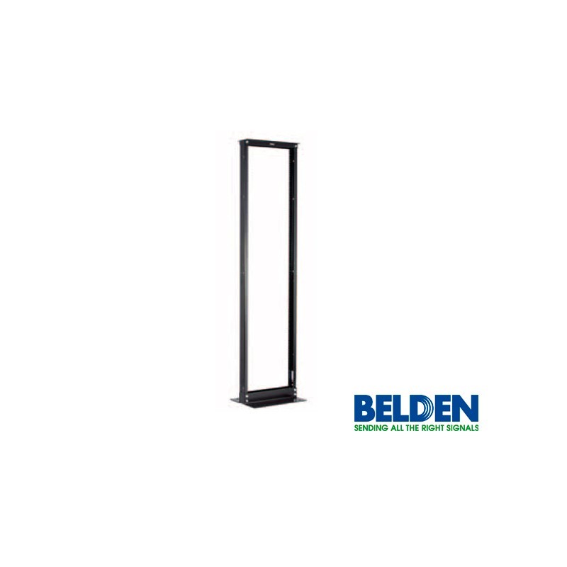 Rack vertical de 2 postes belden xdr8419-310n 7pies de altura 45ur cer