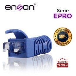 Bota para cable utp enson epro-boot-bl color azul ideal para el termin