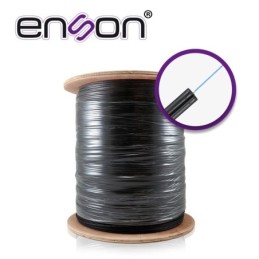 Cable de fibra optica drop mono modo de 1000m  enson ens-df1cos2 1 hil