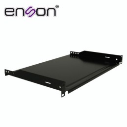 Charola para rack enson ens-rtr1u fijacion frontal a dos puntos solida