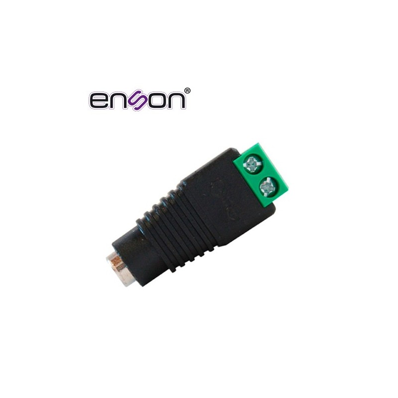 Conector de corriente ens-fc01 hembra enson tipo jack 3.5 mm para cama