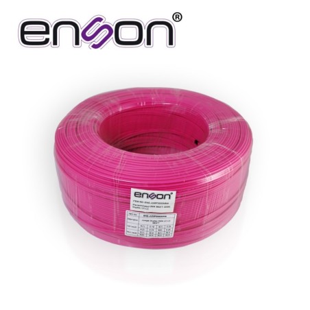 Fibra optica enson ens-jump3000mm4 de 300 metros multimodo om4 armada