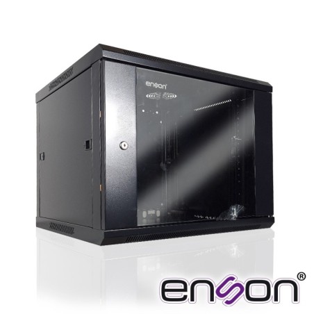 Gabinete de pared enson ens-rkgb9u 9ur puerta frontal de cristal templ