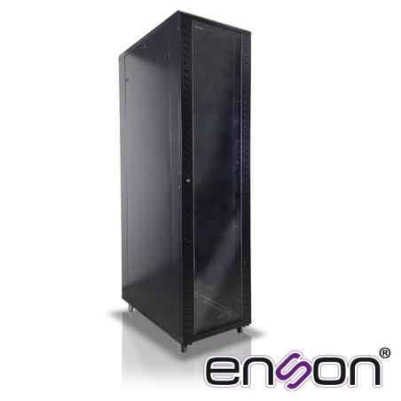 Gabinete de piso enson ens-rkgb45u4 45ur 600x1000x2105mm puerta crista