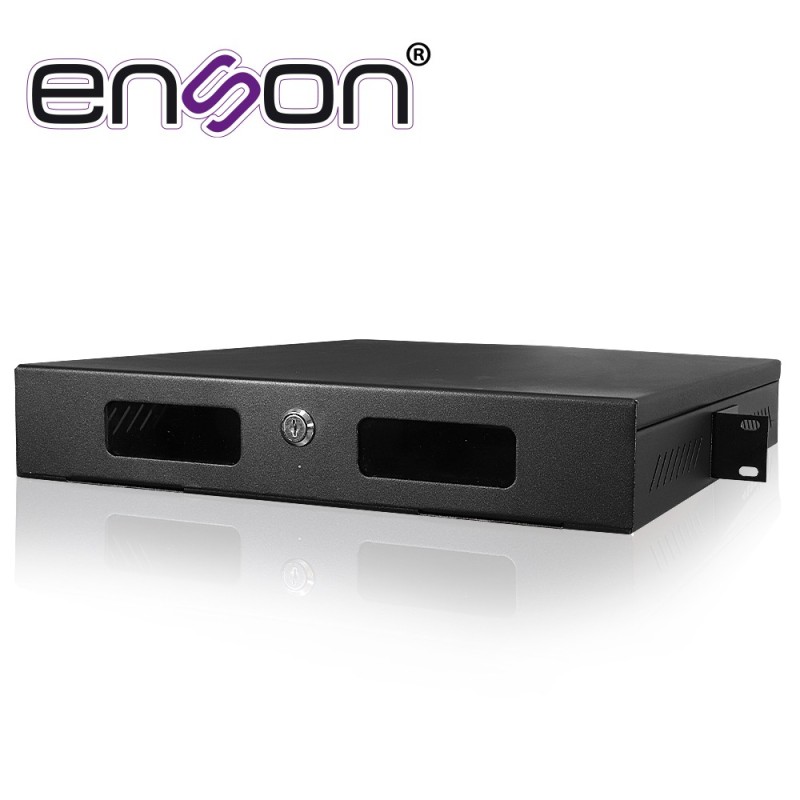 Gabinete de seguridad enson lince18+ rackeable 455x420x74.5mm ideal pa