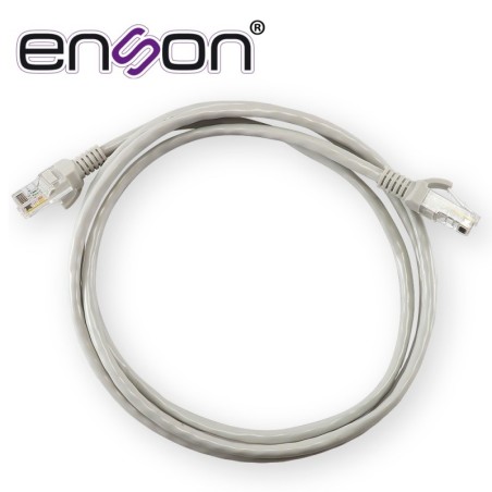 Patchcord utp cat5e enson p5e15 serie eco calibre 24 awg cca de 1.5 me