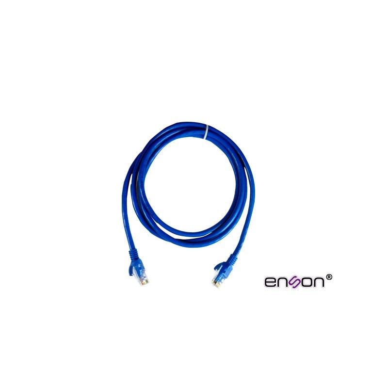 Patchcord utp cat6 enson p6p30 serie pro-ii calibre 24 awg de 3 metros