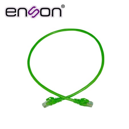 Patchcord utp enson p6006e cat6 60cm verde serie epro 100-ii 100 por c