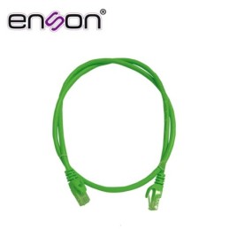 Patchcord utp enson p6009e cat6 90cm verde serie epro 100-ii 100 por c