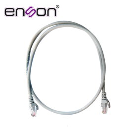 Patchcord utp enson p6009g cat6 90cm gris serie epro 100-ii 100 por ci