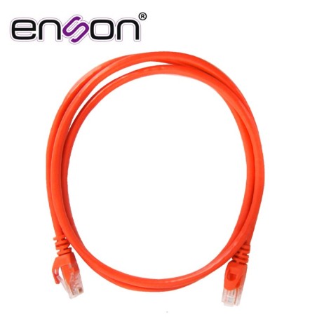 Patchcord utp enson p6012o cat6 120cm naranja serie epro 100-ii 100 po