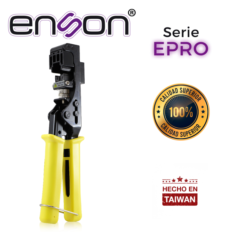 Pinza rematadora enson epro-jacktool serie epro, diseaada para el rema