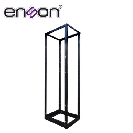 Rack de piso enson ens-drack42 de 42 ur empotrable de 4 postes con sis